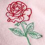 Personalised Pink Valentines Wool Blanket Scarf Gift, thumbnail 2 of 5