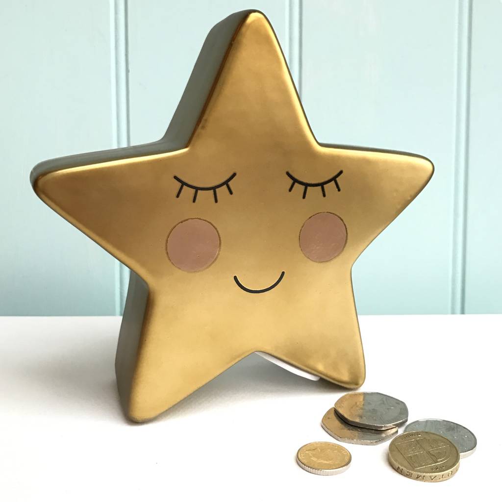 children's money box by pink pineapple home & gifts