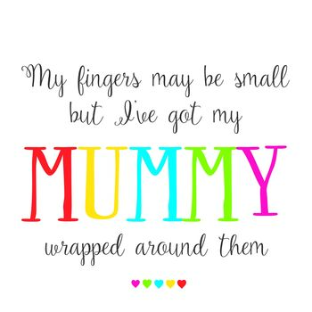 I've Got Mummy Wrapped Around My Fingers Card, 3 of 4