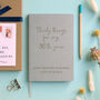 Personalised 30 Things For 30th Year Planner Notebook, thumbnail 2 of 11