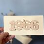Personalised 1966 60th Anniversary Year Card, thumbnail 10 of 12