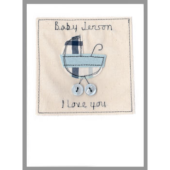 Personalised New Baby Boy Card, 6 of 12