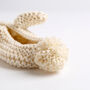 Baby Bunny Slippers Easy Knitting Kit, thumbnail 4 of 7