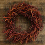 Red Foliage Large Wreath, thumbnail 2 of 4