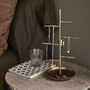 Brushed Brass Finish Jewellery Stand, thumbnail 1 of 2