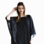 Black Jersey Double Layered Draped Dress, thumbnail 1 of 2
