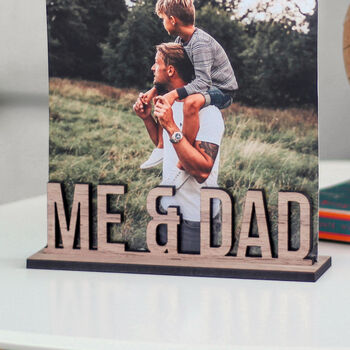 Personalised Me And Mum Photo Frame Holder Mother's Day, 7 of 10