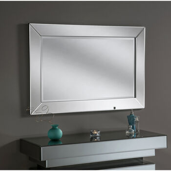 Glass, Mdf Wall Mirror, 5 of 5