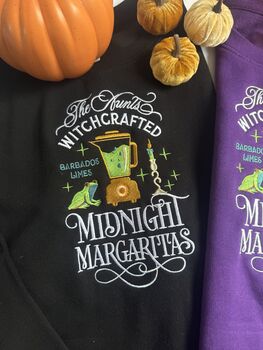 Midnight Margaritas Embroidered Sweatshirt, 2 of 4