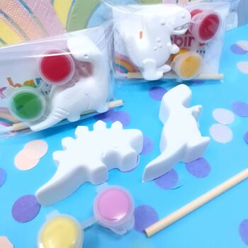 Paint Your Own Dinosaurs Shapes Craft Kit Party Bag Fillers Boys, 4 of 5