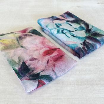 Abstract Rose Buds Scarf, 3 of 8