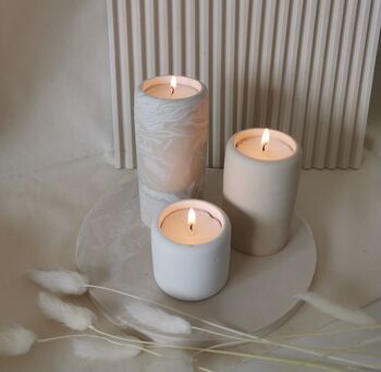 Handmade Pillar Candle Holders For Tealights, 4 of 4