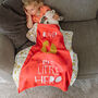 Personalised Super Hero Cape Blanket, thumbnail 2 of 5