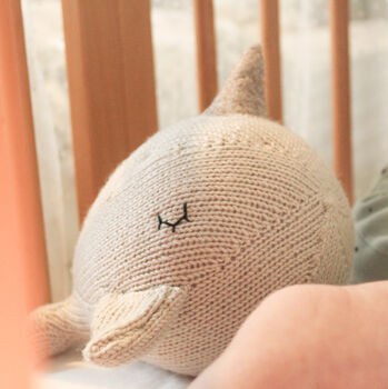 Andy The Hand Knitted Narwhal, 5 of 12