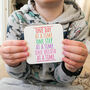 One Day At A Time Postive Mental Health Coaster, thumbnail 1 of 2