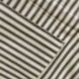 Blue Stripes Cotton Apron With Pleating Channels, thumbnail 5 of 5