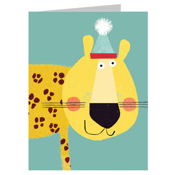 Mini Cheetah Greetings Card, 2 of 5