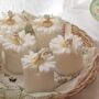 Gift Box Of Three Daisy Soy Candles With Free Greeting Card, thumbnail 3 of 5