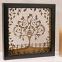Personalised Wooden 3D Heart Family Tree Wall Art, thumbnail 3 of 6