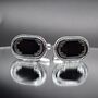 Black Silver Luxury Cufflinks Gift, thumbnail 4 of 4