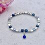Personalised Birthstone Charm Bracelet, thumbnail 7 of 8