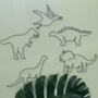 Set Of Wire Dinosaurs, thumbnail 1 of 10