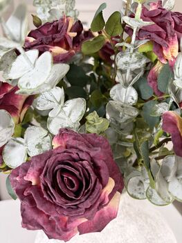 Small Rosebud And Eucalyptus Bunch, 7 of 9