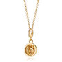 18ct Gold Number 18 Charm Necklace, thumbnail 2 of 6