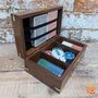 Wooden Mini Game Night Poker Set, thumbnail 4 of 7