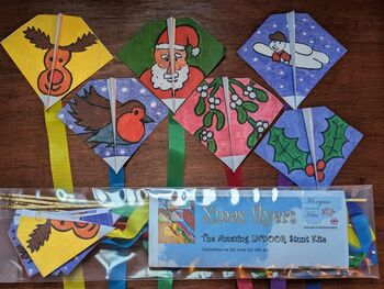 Personalisable Xmas Flyer Indoor Kite For Festive Fun, 11 of 12
