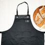 Modern Personalised Artisan Apron With Initials, thumbnail 3 of 7