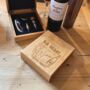 Personalised Shape Little Minds Teacher Wine Set, thumbnail 1 of 3