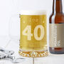 Personalised 40th Birthday Age And Name Beer Tankard, thumbnail 2 of 4