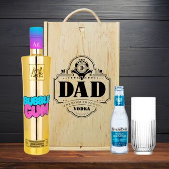 Au Vodka And Lemonade Father's Day Gift Set With Glass, 3 of 6