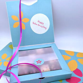 Personalised Message Milk Chocolate Heart Gift Box, 5 of 6