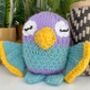 Cheeky Blue Bird Knitting Pattern, thumbnail 2 of 2
