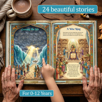 Personalised Keepsake Book Of Bible Stories For Children, 6 of 11