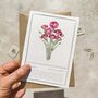 Set Of Six Pink, Orange And Yellow Floral Notecards And Envelopes, thumbnail 8 of 11