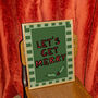 Let's Get Merry Christmas Festive Print, thumbnail 8 of 9