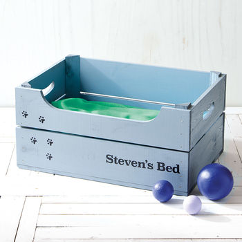 Personalised Crate Pet Bed, 6 of 7