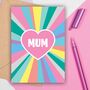 Large Size Mum Love Heart Card, thumbnail 1 of 2