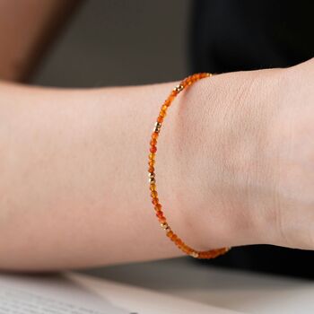 Natural Carnelian Bracelet, 4 of 6