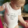 I Get It From… Personalised Father's Day Babygrow, thumbnail 1 of 8