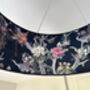 Double Sided Navy Wildlife Lampshade / Ceiling Light, thumbnail 4 of 6