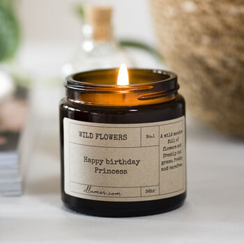Personalised Note Candle, 2 of 7
