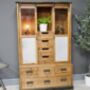 Industrial Wooden Display Cabinet, thumbnail 1 of 3