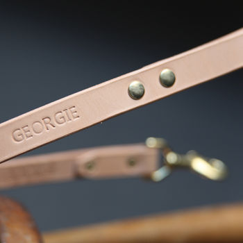Personalised Leather Dog Lead, 5 of 11