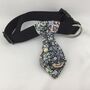 Black Pet Collar Neck Tie , Personalised Pet Gifts, thumbnail 3 of 8