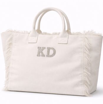 Personalised Fringe Tote Bag, 6 of 8