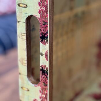 Luxury Lacquer Coated Wood Serving Tray, Printed Medium Size, 11 of 12